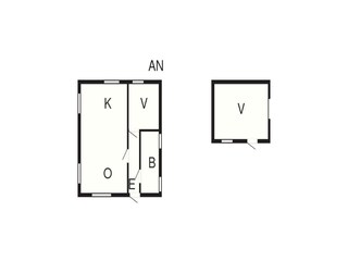Vakantiehuis Karlsborg Grondplan 5