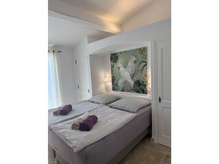 Gästezimmer mit Bad über dem flur