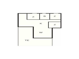 Holiday house Vejers Strand Floor Plan 3