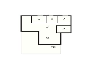 Ferienhaus Vejers Strand Grundriss 3