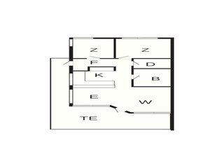 Ferienhaus Tranekær Grundriss 3
