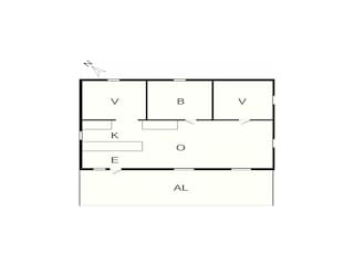 Vakantiehuis Strömstad Grondplan 21