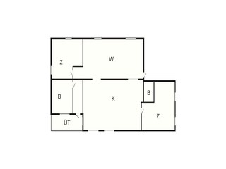 Vakantiehuis Welt Grondplan 9