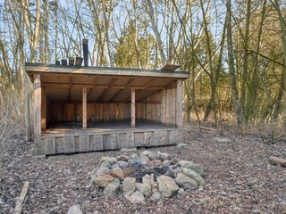 Ferienhaus Rønde Außenaufnahme 6