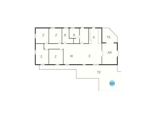 Holiday house Als Floor Plan 19
