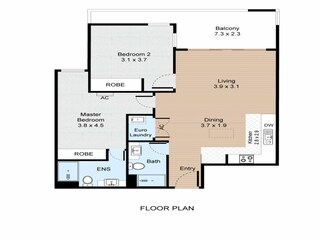 Apartment Perth Ausstattung 17