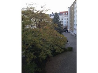 Blick auf den Innenhof.