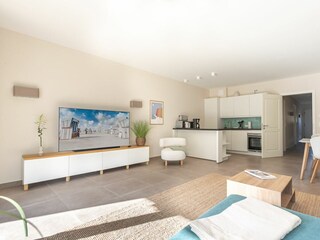 Wohnzimmer und Küche