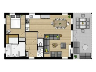 Ferienhaus Hooghalen Grundriss 19