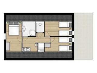 Casa per le vacanze Hooghalen Pianta del piano 20