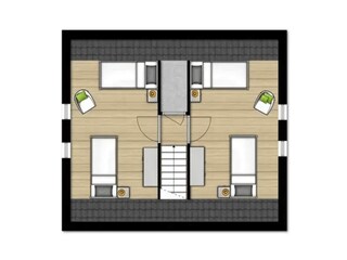 Casa de vacaciones Hooghalen Plano de planta 19