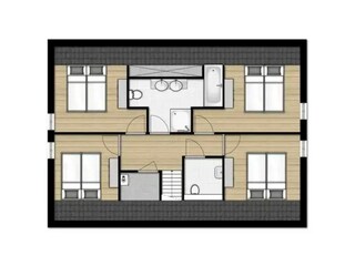 Maison de vacances Hooghalen Plan d'étage 15