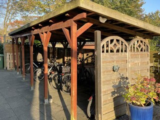 Fahrradunterstand Fischerhuus am Südstrand in Wyk