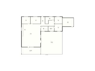Vakantiehuis Vellerup Grondplan 42