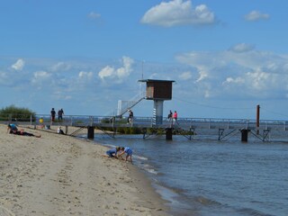 Elbstrand mit Anleger