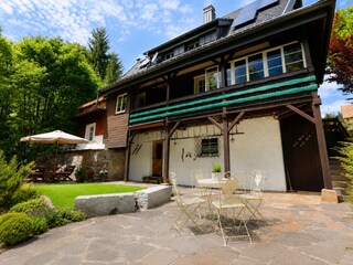 Garten Haus  hintere Seite