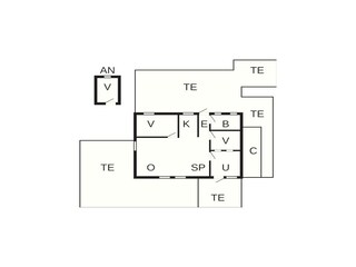 Casa de vacaciones Hejlsminde Plano de planta 8