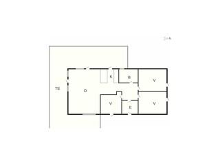 Ferienhaus Thorup Strand Grundriss 3