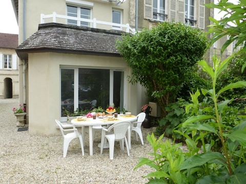 Apartment Ferienhaus in Arromanches am Sandstrand