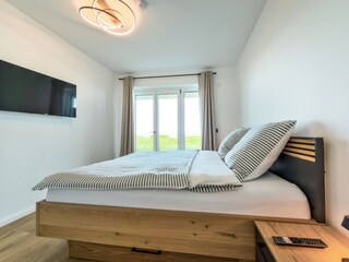Doppelbett mit Komfortmatratzen