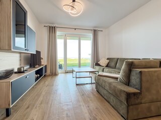 Meerblick aus dem gesammten Wohnbereich