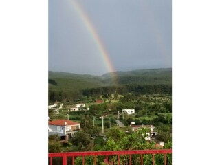 Rainbow from the terrace