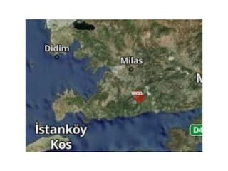 A village between the Aegean and the Mediterranean.