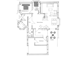 Grundriss Heidekröhnchen