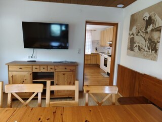 Großes Esszimmer Ferienhaus Riedberg (4)