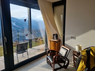 ausblick 180° zillertal wohnzimmer