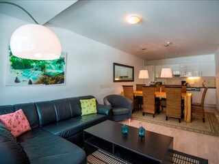 Livingroom + kitchen