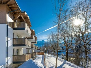 Haus Bergblick in the winter