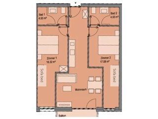 Apartment Fieberbrunn Floor Plan 28