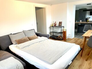 Schlafsofa für 1 Person  im Wohnraum