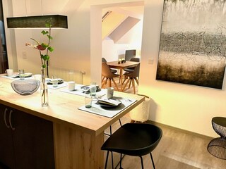 Küche offen zum Wohnraum