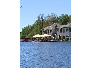 Stausee Kell am See, im Hintergrund „Haus am See“