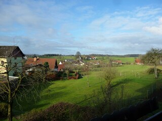 Am Limespfad-Blick auf den Ort