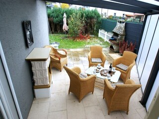 Ferienhaus Landhaus Klein- Terrasse