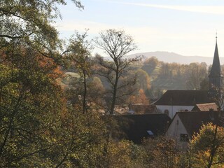 Blick aus dem Fenster
