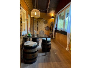 Ferienhaus Bussard-Wintergarten