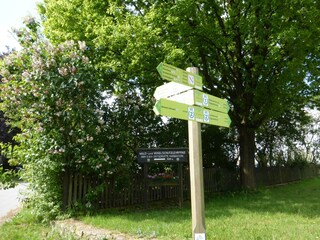 Ferienwohnung Katzer-Wanderwege direkt vor der Tür