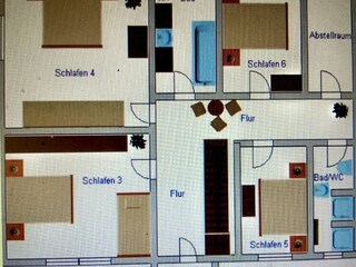 Grundriss Obergeschoss