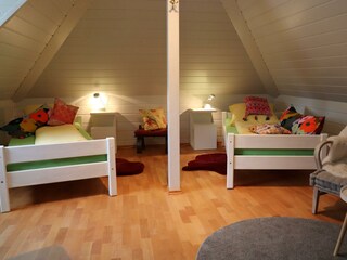 Ferienwohnung Orts-Idyll, Schlafzimmer 2