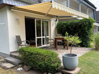 Ferienwohnung Orts-Idyll, Terrasse