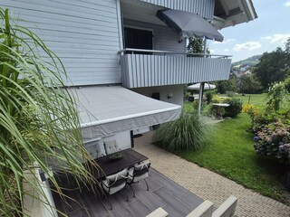 Ferienwohnung Dorn-Terrasse