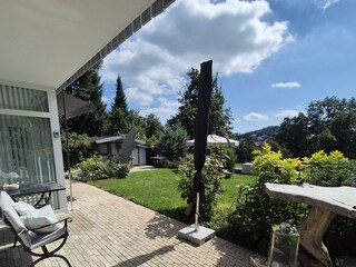 Ferienwohnung Dorn- Terrasse