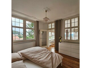 Villa Christina, Übergang Schlafzimmer Obergeschoß