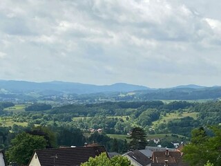 Villa Christina, Ausblick über Lindenfels