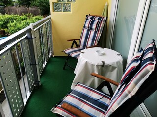 Ferienwohnung Klatschmohn-Balkon