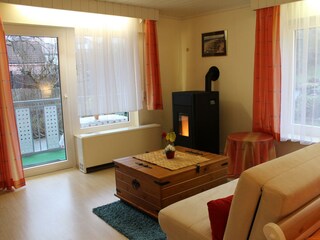 Ferienwohnung Schmetterling-Wohnbereich